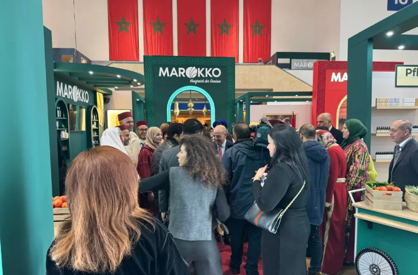 




الجناح المغربي عنوان للضيافة والأصالة في معرض "الأسبوع الأخضر" ببرلين


